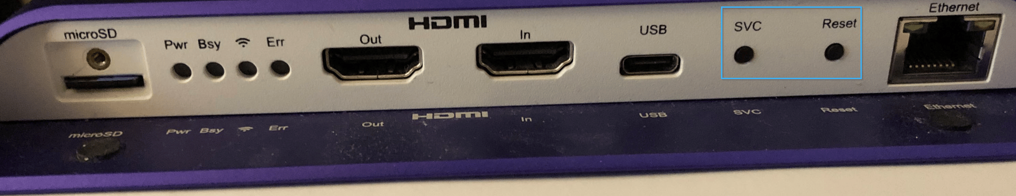 What should I do to re-establish my BrightSign display if it is stuck ...