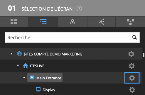 Engrenage lecteur