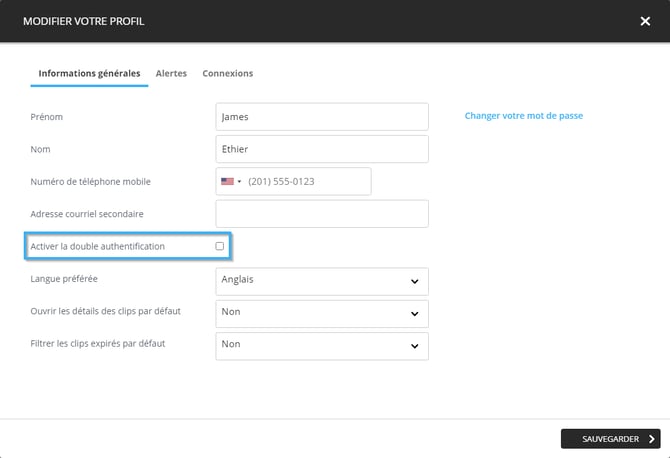 3 activer double authentification