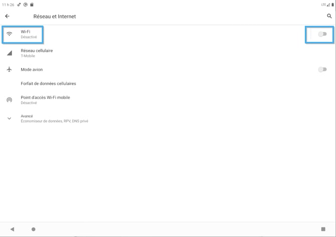 04_Activate and click WiFi