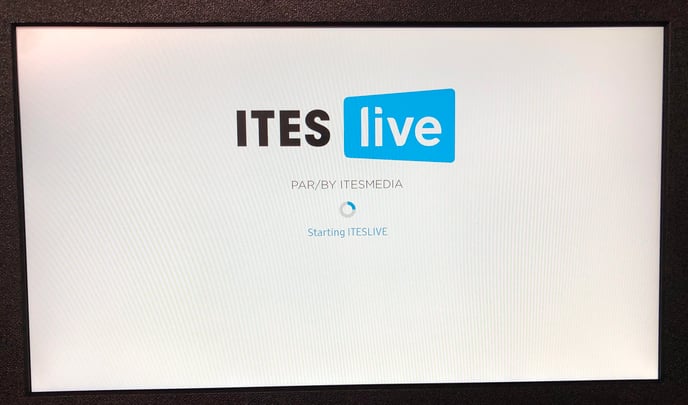 Starting ITESLIVE