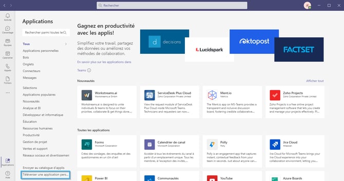 05 Televerser app perso