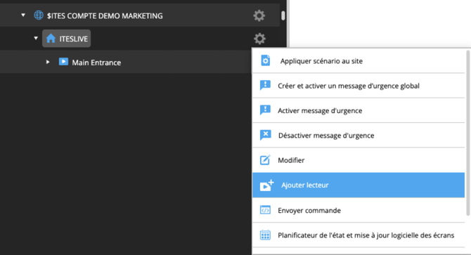 ajouter lecteur