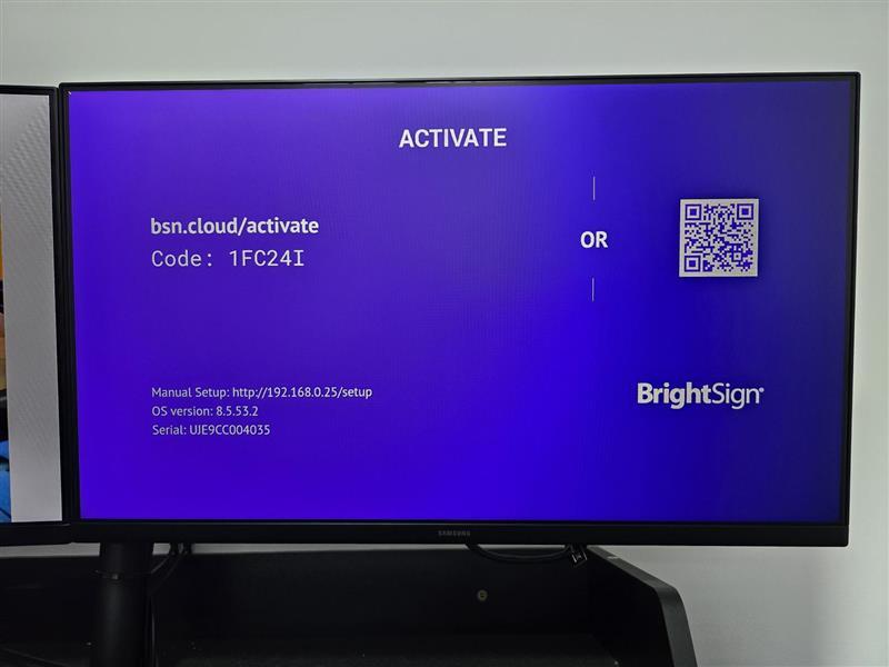 How to manually configure your Brightsign's network settings